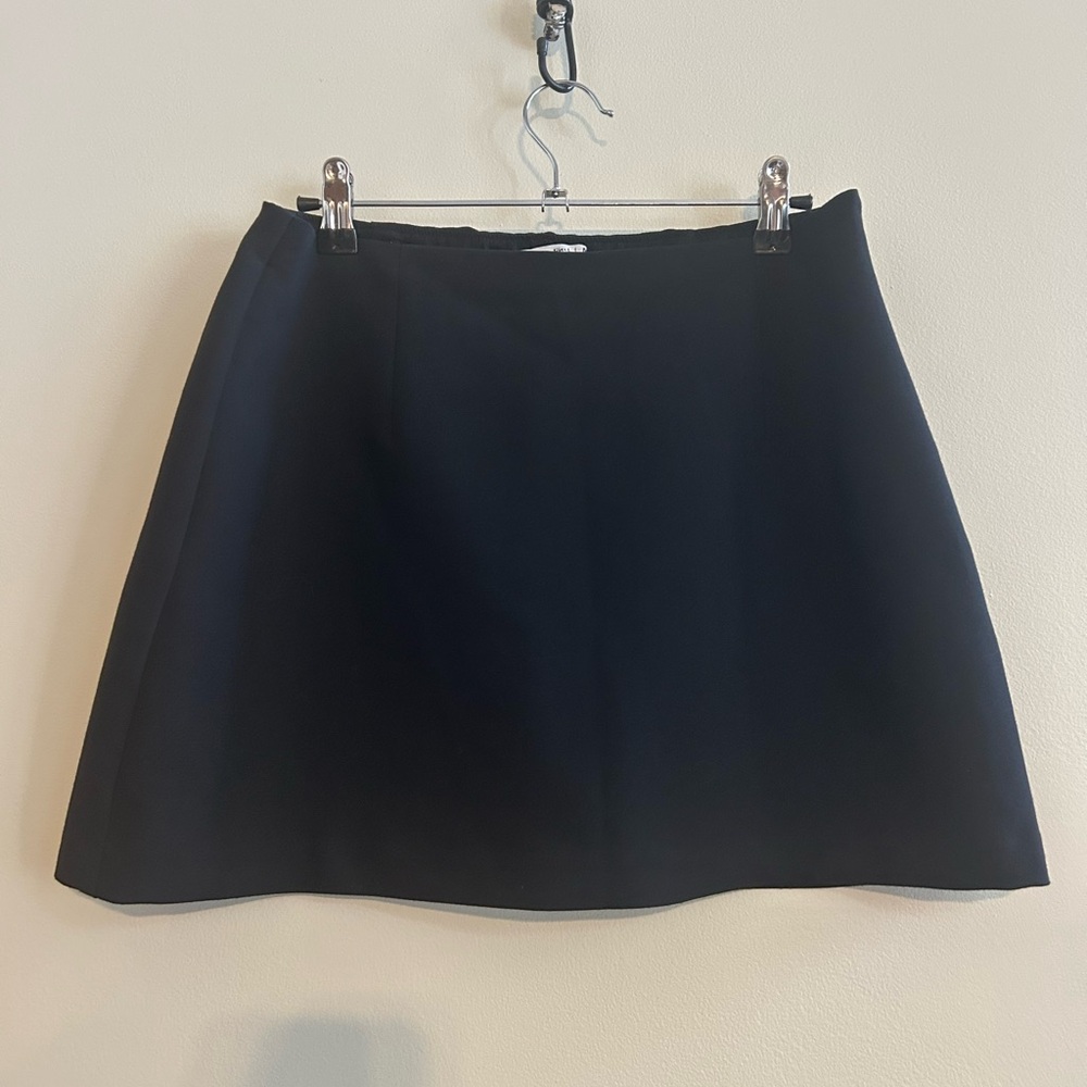 Abercrombie & Fitch Black Mini Skort Skirt